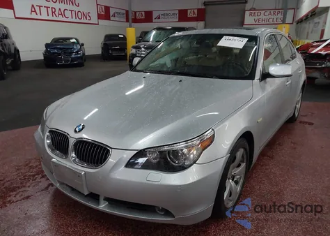 2007 BMW 530I from USA, damaged, VIN WBANE73527CM51735
